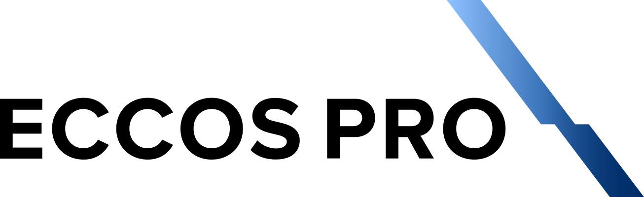Logo der ECCOS PRO mit neuem Design