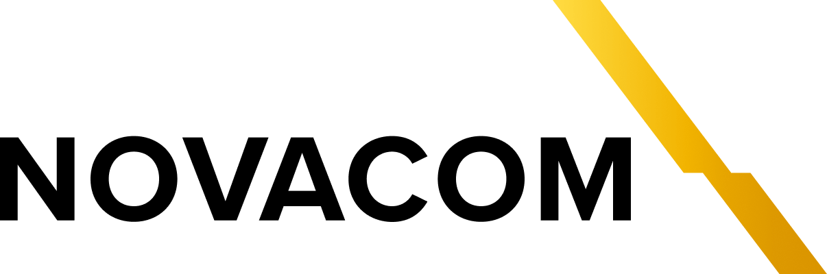 Logo der Novacom mit neuem Design